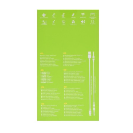 Portable column Hoco HC1, 5 W, 1200 mAh, BT5.0, Microsd, USB, AUX, FM radio, red-4