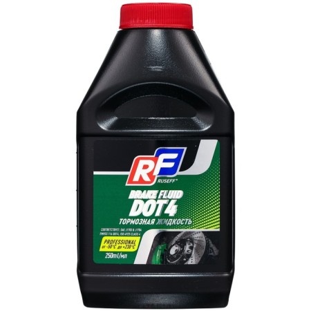 Brake liquid DOT 4 RUSEFF, 0.25 L 20634N