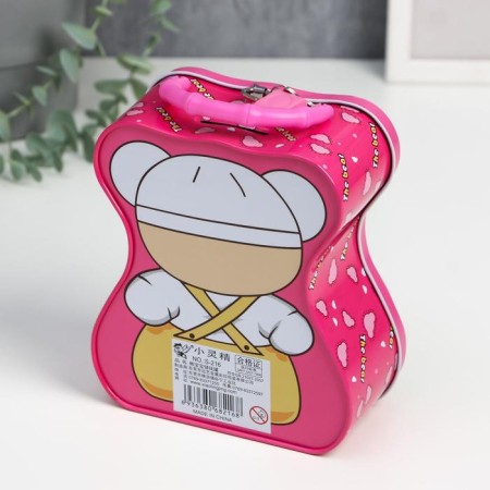 Piggy bank Metal "elegant mouse" mix 14.5x7.2x17.1 cm-2