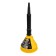 Plastic funnel Denzel, 135 mm with a metal sieve and a flexible tip