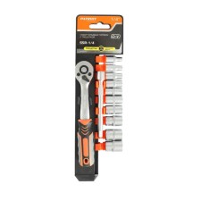 A set of end heads Patriot SSR-1/4, CRV steel, rattle, extension cord, 12 items