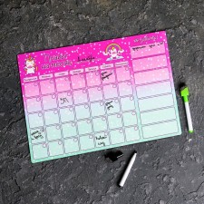 Magnetic glider with marker 