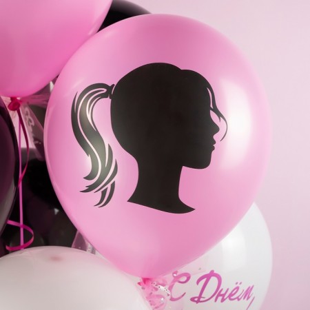 Shar Latex 12 "" Happy Birthday! (Beauty) "Assorted, pastel, 2 tbsp., Set 25 pcs.-6