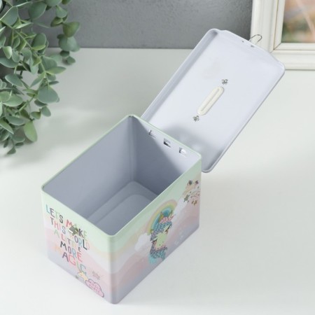 Piggy bank Metal "Tale" MIX 13x10x9 cm-6
