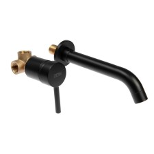 Zein ZF-014 sink mixer, hidden installation, cartridge ceramics 35 mm, brass, black