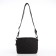 Youth bag with zipper, black color
