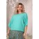 Female jumper, size 58, turquoise color