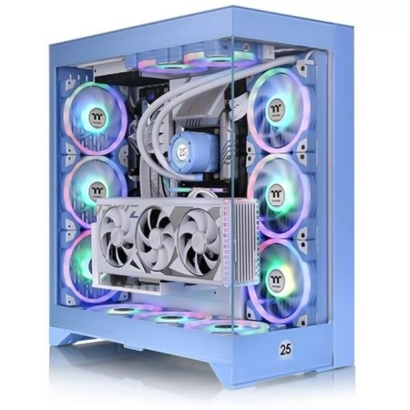The Harmaltake CTE E660MX HYDRANGEA Blue Blue without BP E-Atx 11x120mm 4x140mm 2xusb3.0 Audi 107349