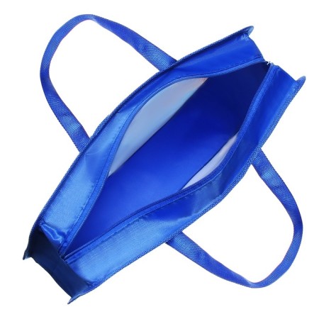 Folder with handles plastic A4 Calligrata Football, 32.2x25.6x7 cm,-4