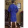 Male robe, shalka+kant, size 58, blue, maver
