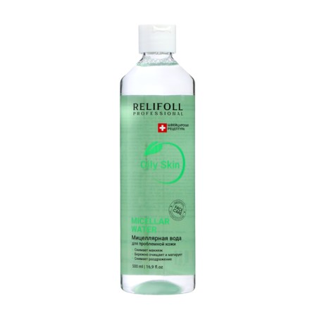 Relifoll micellar water for problem skin, 500 ml