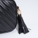 Bag Cross-Bodi with a zipper, external pocket, black color
