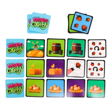 The board game "Pole-chryu grab", 3-8 players, 7+-1