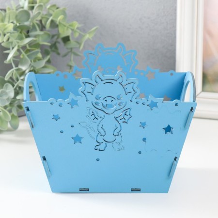 Dragnesh-jacket "Dragon" blue 18x12x14.5 cm (set of 5 parts)-1