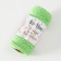 Knitting cord 100% cotton, width 3mm 25m 80g "green" 4.5x4.5x10 cm