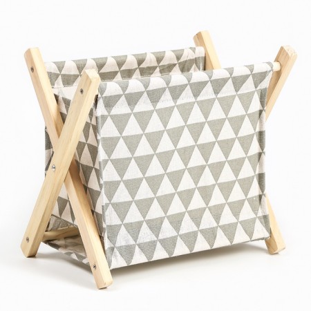 Newspaper, stand for books and magazines "Rombs", 26 × 16 × 23 cm-1