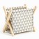 Newspaper, stand for books and magazines "Rombs", 26 × 16 × 23 cm
