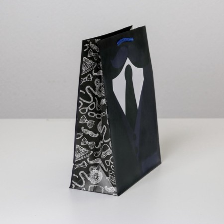 Gift laminated package, packaging, "costume", ms 18 x 23 x 8 cm-2