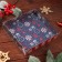 Bearbox, confectionery packaging, "Santa Claus at the Christmas tree", 15 x 15 x 3 cm, new year