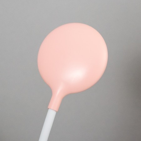 Table lamp "Snail" LED 3W USB AKB Pink 9x13x29 cm Risalux-9