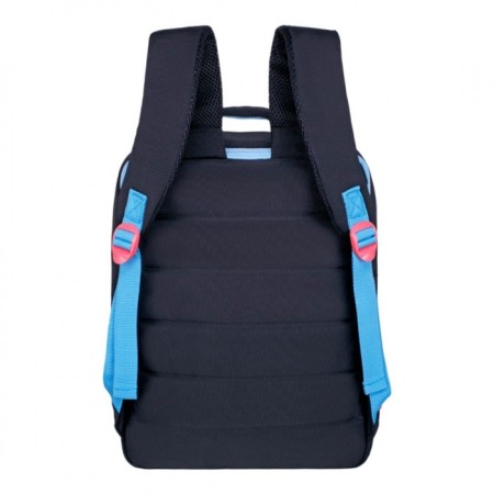 Youth backpack 39 x 26 x 10 cm, ergonomic back, Across G6, black/pink G-6-6-2