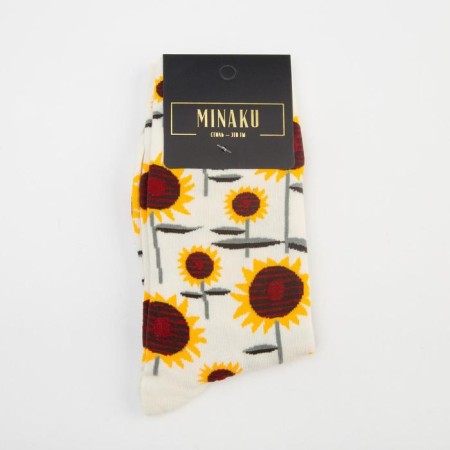 Minaku socks "Sunflower", size 36-41 (23-27 cm)-2