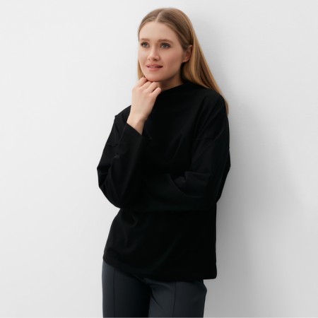 Longsliv Women's Minaku: Casual Collection Black Black, Rr. 50-3