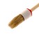 Round brush MTX 82074, natural bristles, wooden pen, 25 mm, No. 4