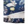 Pillow orthopedic roller with buckwheat luster, size 20x50 cm, print bunnies, blue color