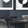 The socket w1171708 with grounding, curtains and USB, type A+C, black