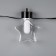 Smart garland “thread” 6 m with nozzles “stars”, IP20, dark thread, 20 LED, glow RGB, USB