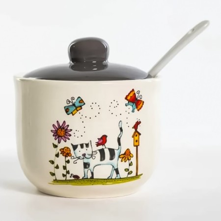 Sugar with a spoon of Elrington "Striped Cat", 32 ml