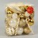 Set of jewelry plastic 40 pcs "Winter Joy" with a white-gold