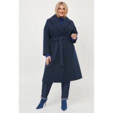 Female coat, size 56, blue color