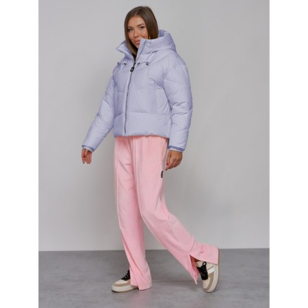 Winter jacket, size 50, purple color-1
