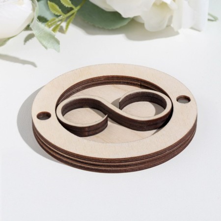 Wedding day rings stand for a magnet, round-2