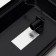 Aquarium "rectangular" with a lid, 30 liters, 40 x 23 x 32/37 cm, black