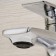 Wasserkraft Lopau 3203 shell mixer, single -leaf, pour 121 mm, chrome