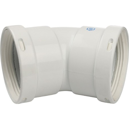 The chimney element Stout SCA-0080-020045, divert 45 ° mm, DN80
