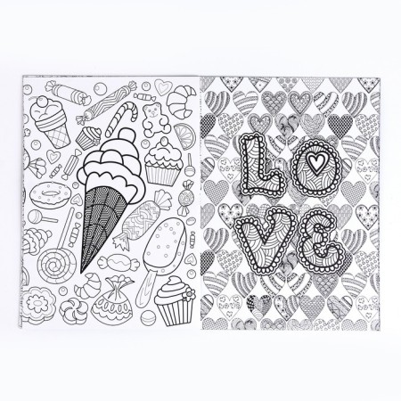 A set of creative creativity "Coloring Antistress"-1