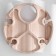 Table - tray with a menage and folding legs d = 30x2.8 cm, birch