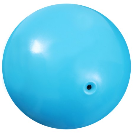 Ball for rhythmic gymnastics "metallic", d = 15 cm, blue color-1