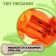 Dinosaur "Brachiosaurus Gravoyadnaya", works from batteries, lays eggs, with a projector, color orange