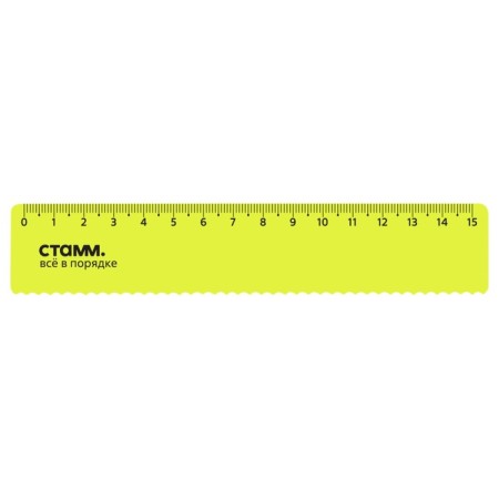 The line of 15 cm Istanm "Neon", with a wavy edge, mix-5
