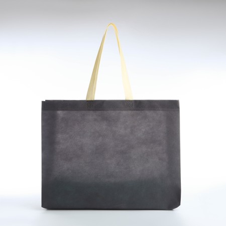 Bag beach without fasteners, gray color-1