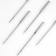 Needles for household sewing machines, universal, No. 85/13, 5 pcs