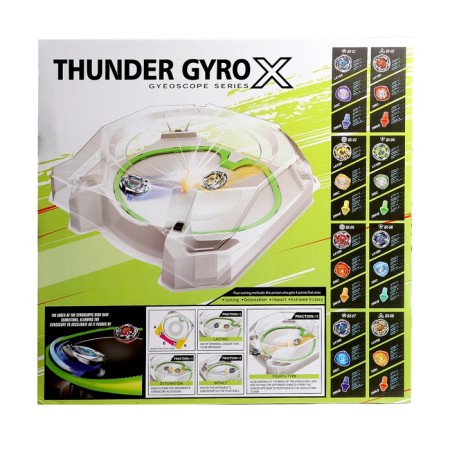 A set of warrior wolves "Gyro X", 4 tops, with launch and arena, color mix-14