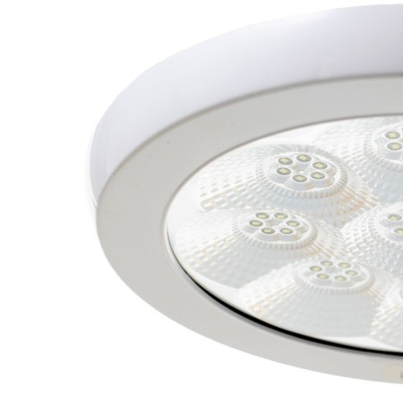 Lamp with the sound sensor "Lyra" LED 12W white 29x29x4.5 cm-5