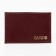 Cartholder, burgundy color