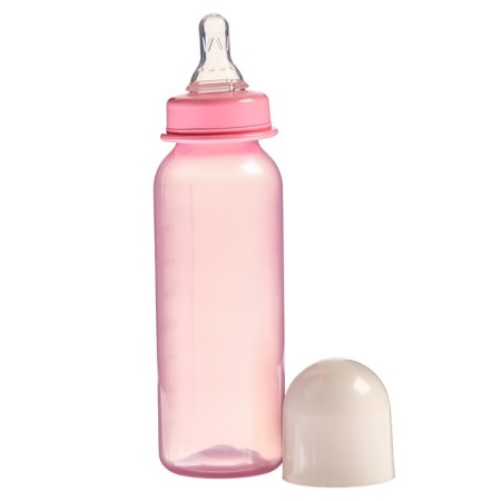 JUST LUBBY feeding bottle, classic throat, 0 months, 250 ml., MIX color-2